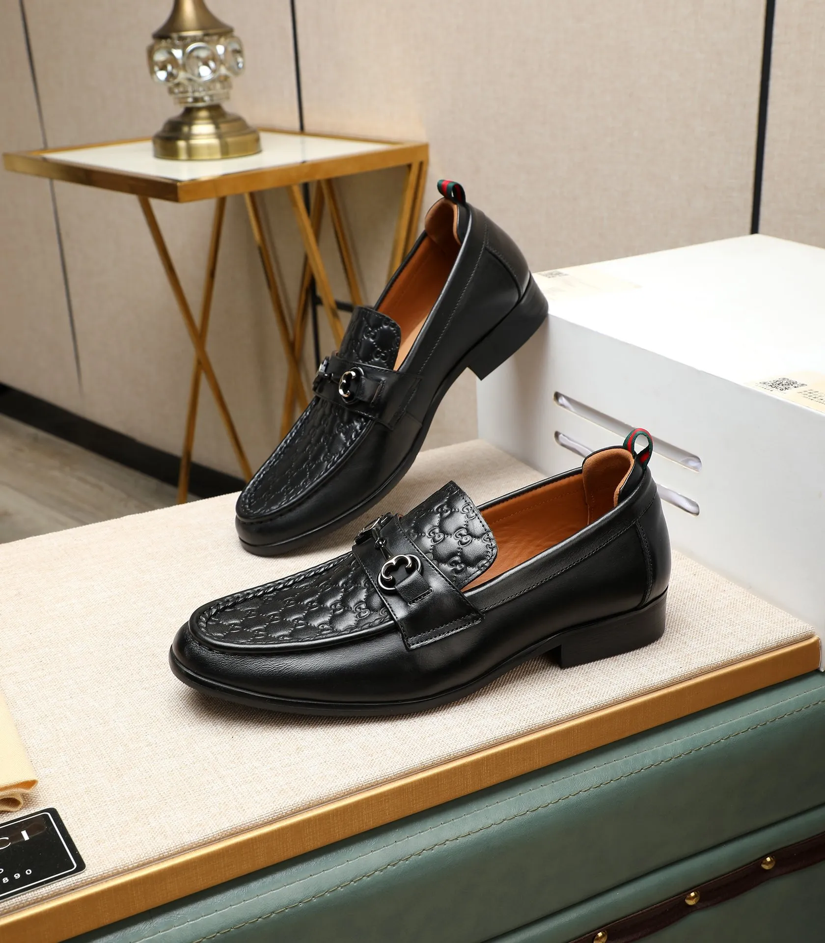 Men's shoes 💰500 📛📛Original (water-dyed cow lining) GUCCI official website formal shoes 🌀 Italian 🇮🇹 imported cowhide ➕ top imported water-dyed cowhide lining 💋 fine handmade original bottom, the real thing looks better when photographed in person Standard size 38-44